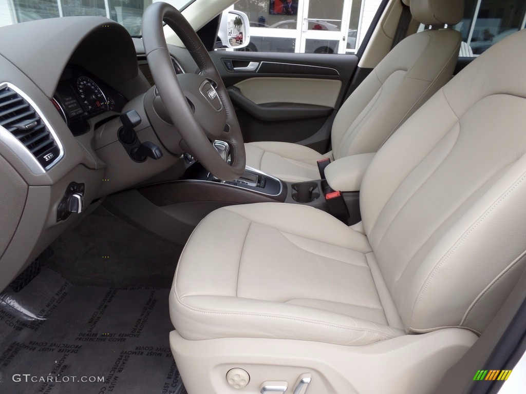 2016 Q5 2.0 TFSI Premium quattro - Glacier White Metallic / Pistachio Beige photo #10