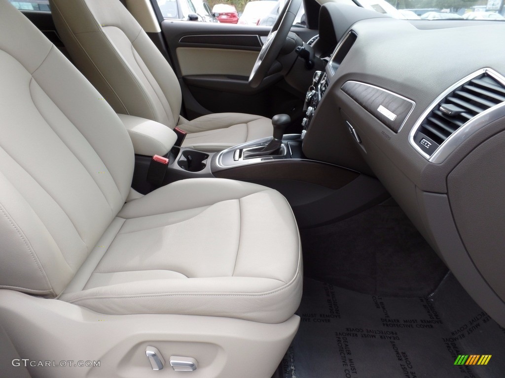 2016 Q5 2.0 TFSI Premium quattro - Glacier White Metallic / Pistachio Beige photo #13