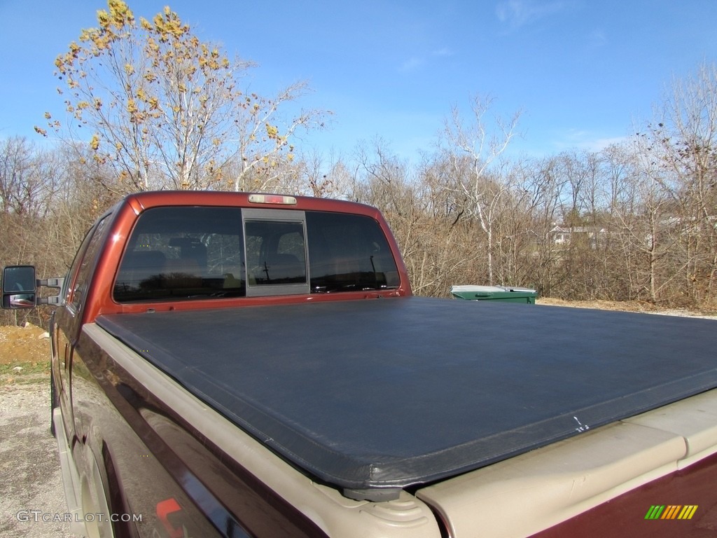 2008 F250 Super Duty King Ranch Crew Cab 4x4 - Dark Copper Metallic / Camel/Chaparral Leather photo #16