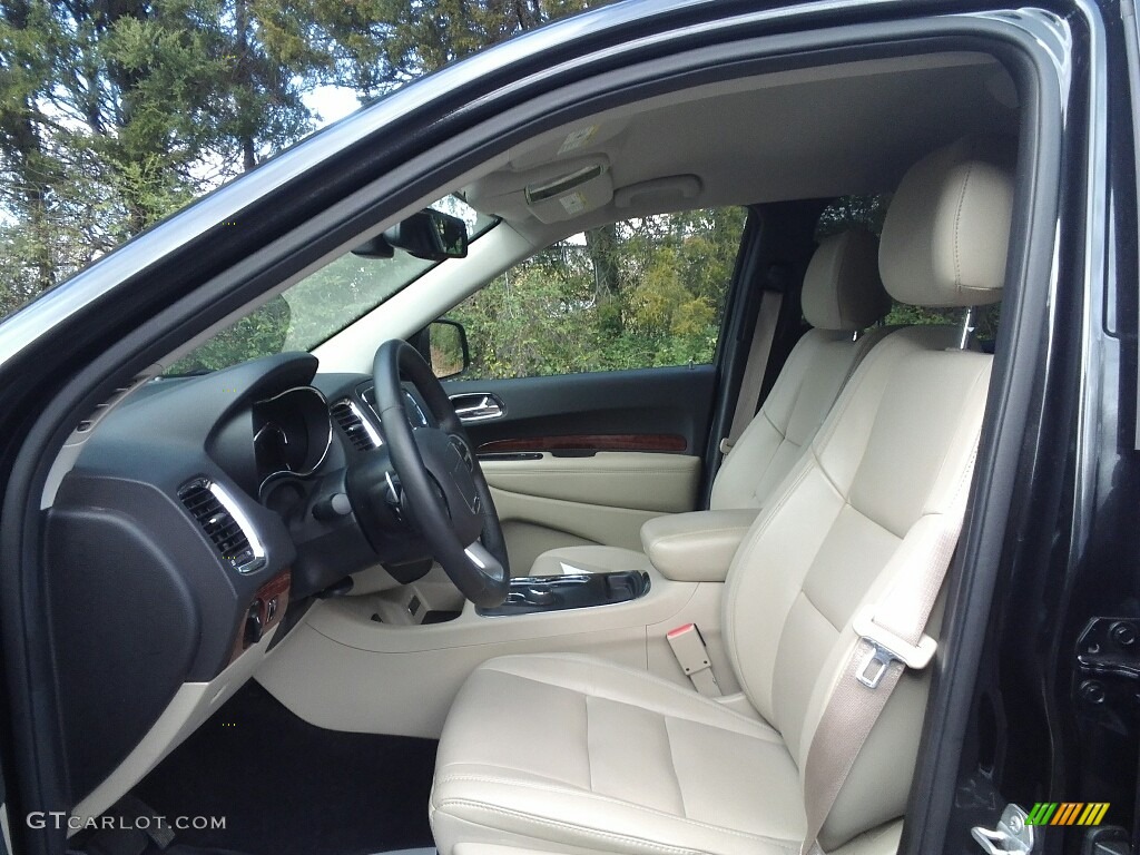 2014 Durango Limited AWD - Brilliant Black Crystal Pearl / Black/Light Frost Beige photo #10