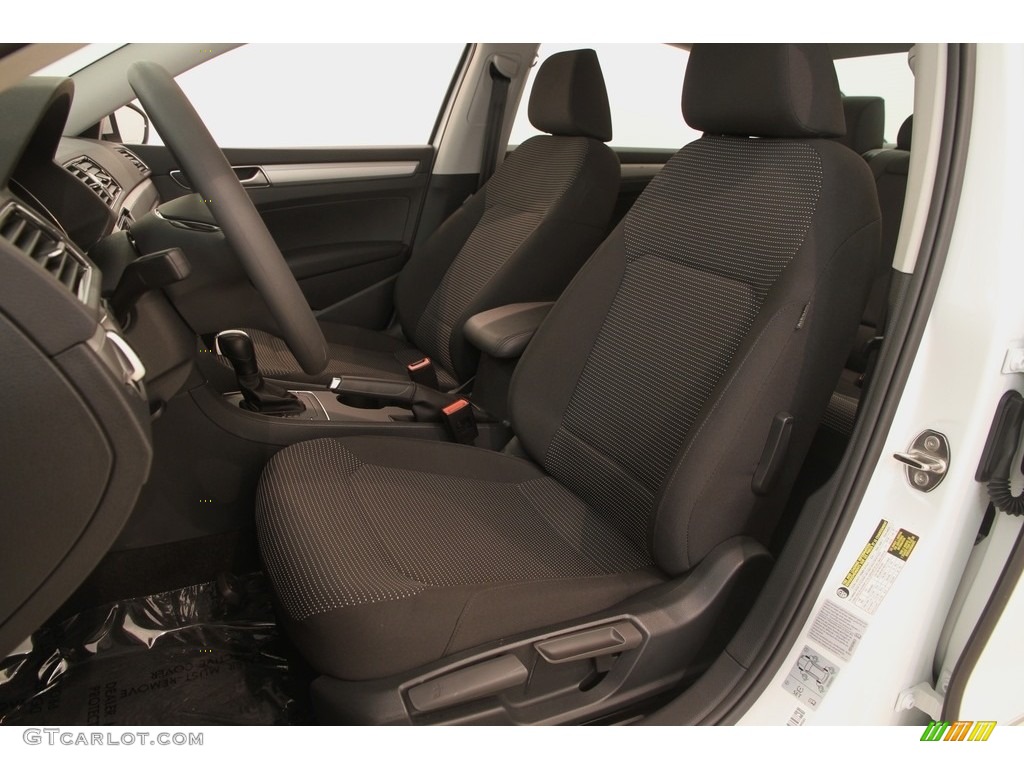 Titan Black Interior 2016 Volkswagen Passat S Sedan Photo #117251140