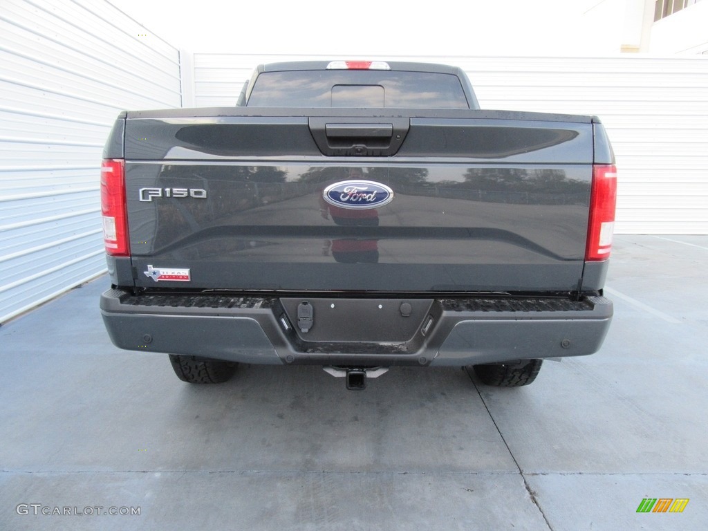 2017 F150 XLT SuperCrew 4x4 - Lithium Gray / Black photo #5