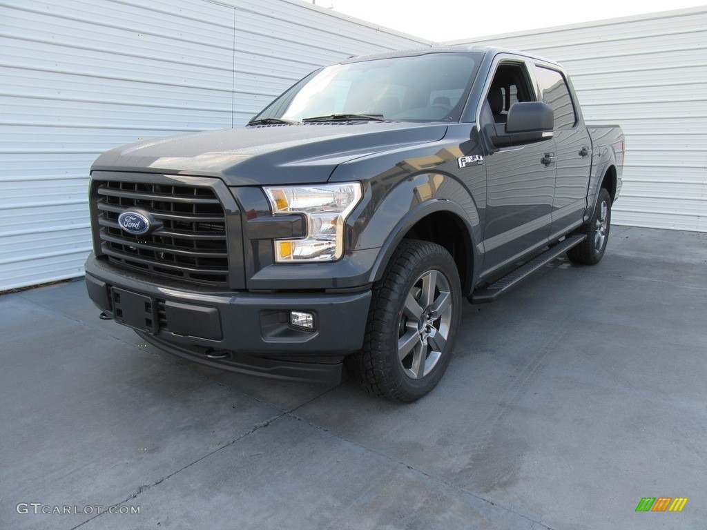 Lithium Gray 2017 Ford F150 XLT SuperCrew 4x4 Exterior Photo #117251551