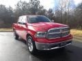 2017 Flame Red Ram 1500 Laramie Crew Cab 4x4  photo #4