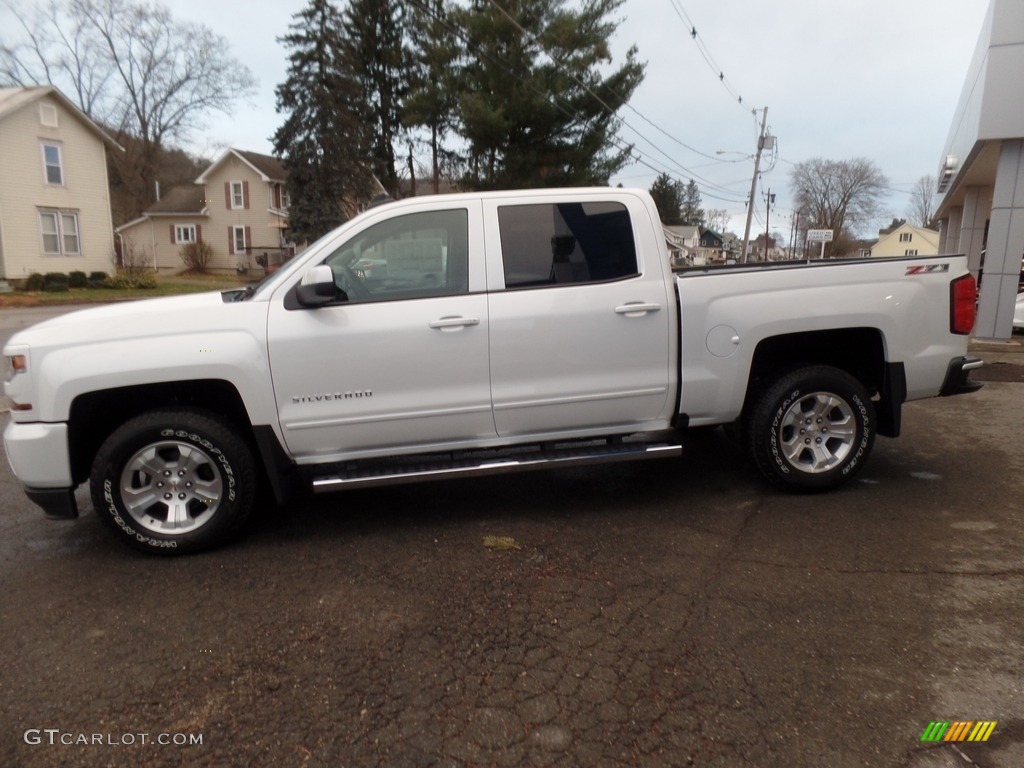 2017 Silverado 1500 LT Crew Cab 4x4 - Iridescent Pearl Tricoat / Cocoa/­Dune photo #5