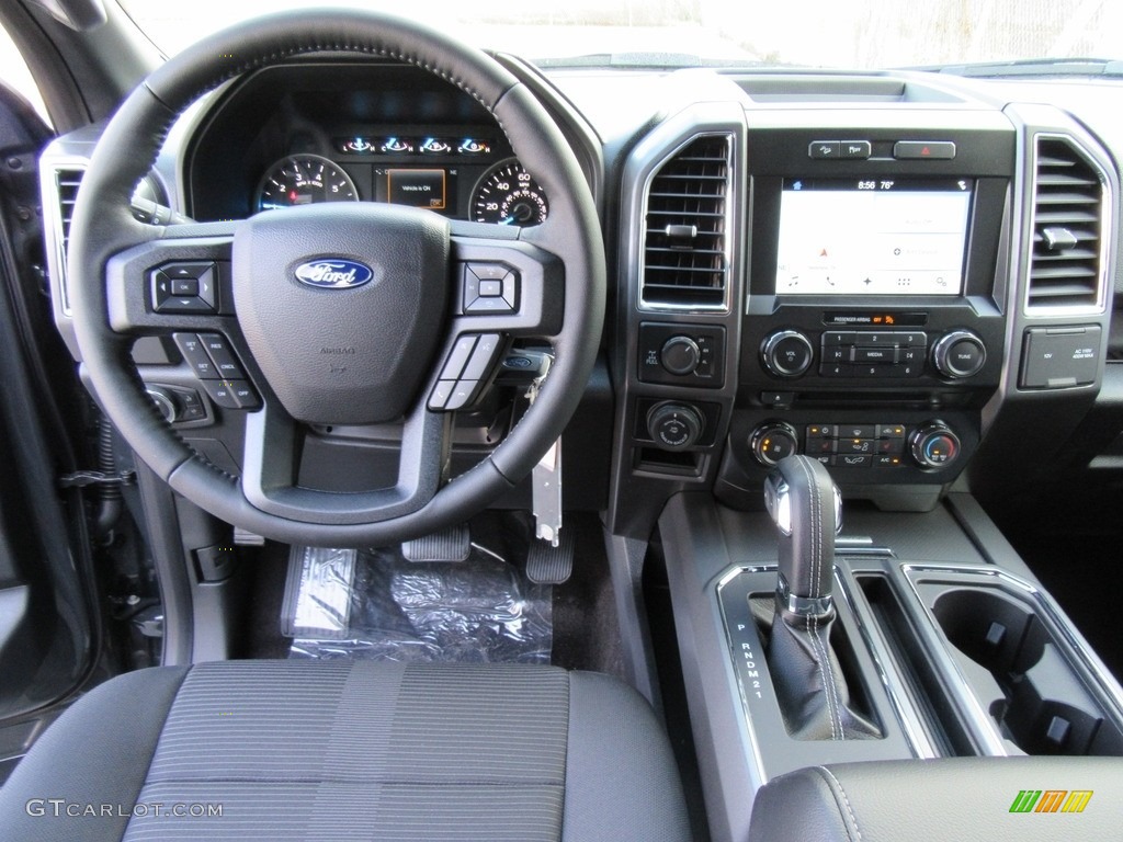 2017 F150 XLT SuperCrew 4x4 - Lithium Gray / Black photo #25