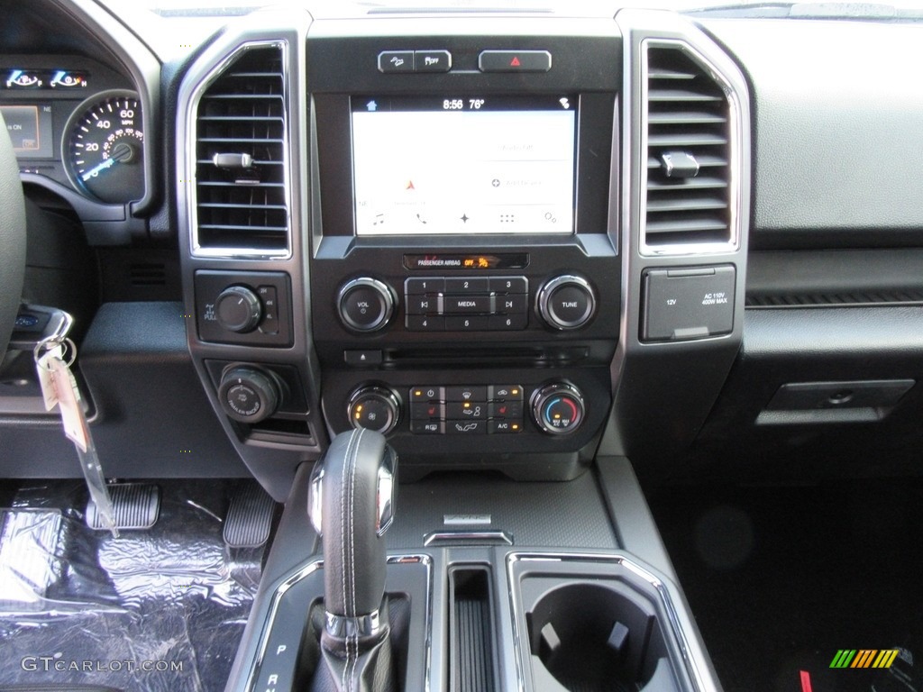 2017 F150 XLT SuperCrew 4x4 - Lithium Gray / Black photo #26
