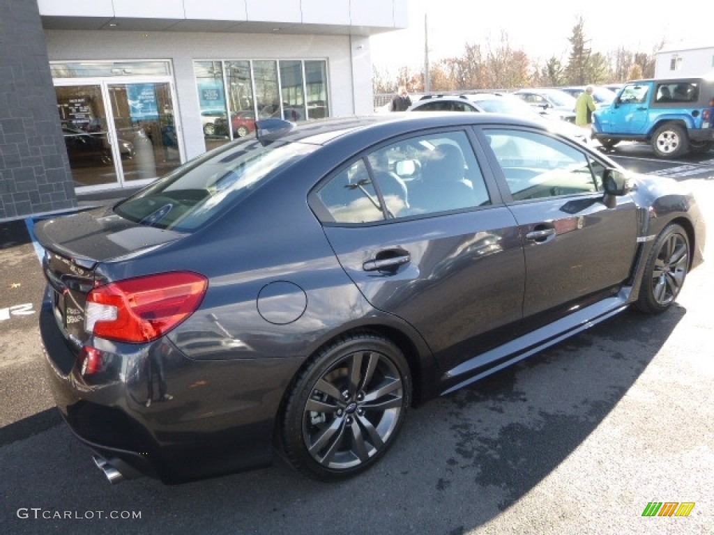 2017 WRX Limited - Dark Gray Metallic / Carbon Black photo #7