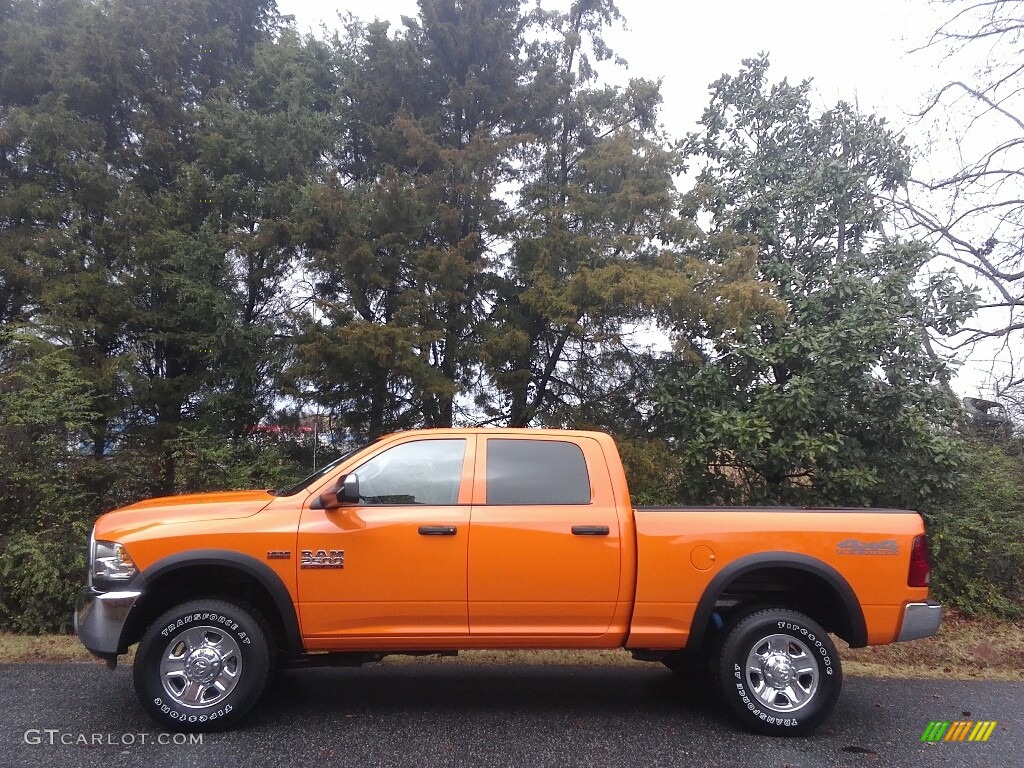 Omaha Orange 2017 Ram 2500 Tradesman Crew Cab 4x4 Exterior Photo #117252295