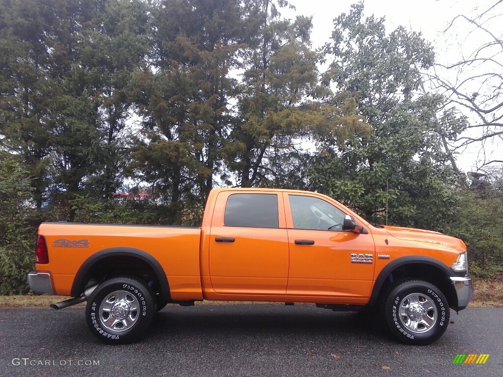 Omaha Orange 2017 Ram 2500 Tradesman Crew Cab 4x4 Exterior Photo #117252442