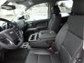 Jet Black 2017 Chevrolet Silverado 1500 LT Double Cab 4x4 Interior Color