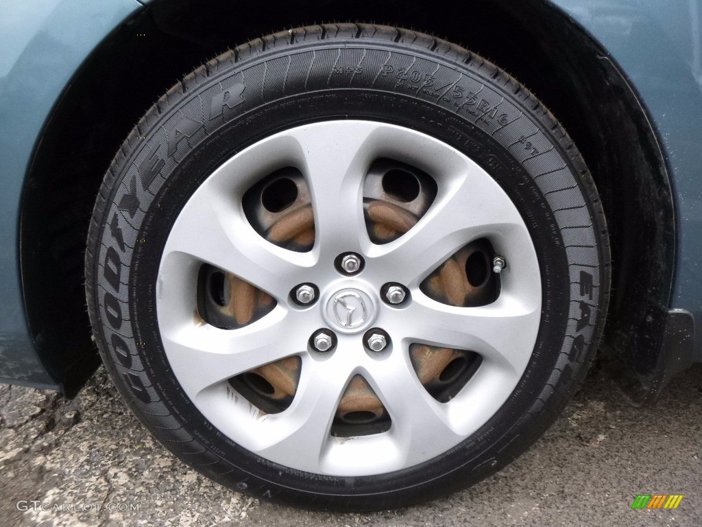 2011 MAZDA3 i Sport 4 Door - Gunmetal Blue Mica / Black photo #8