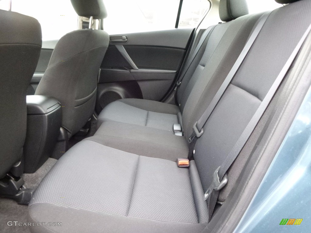2011 MAZDA3 i Sport 4 Door - Gunmetal Blue Mica / Black photo #13
