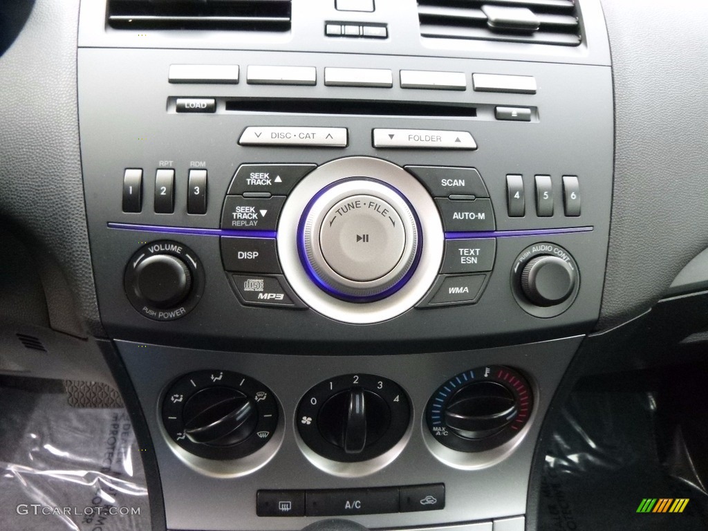 2011 MAZDA3 i Sport 4 Door - Gunmetal Blue Mica / Black photo #19