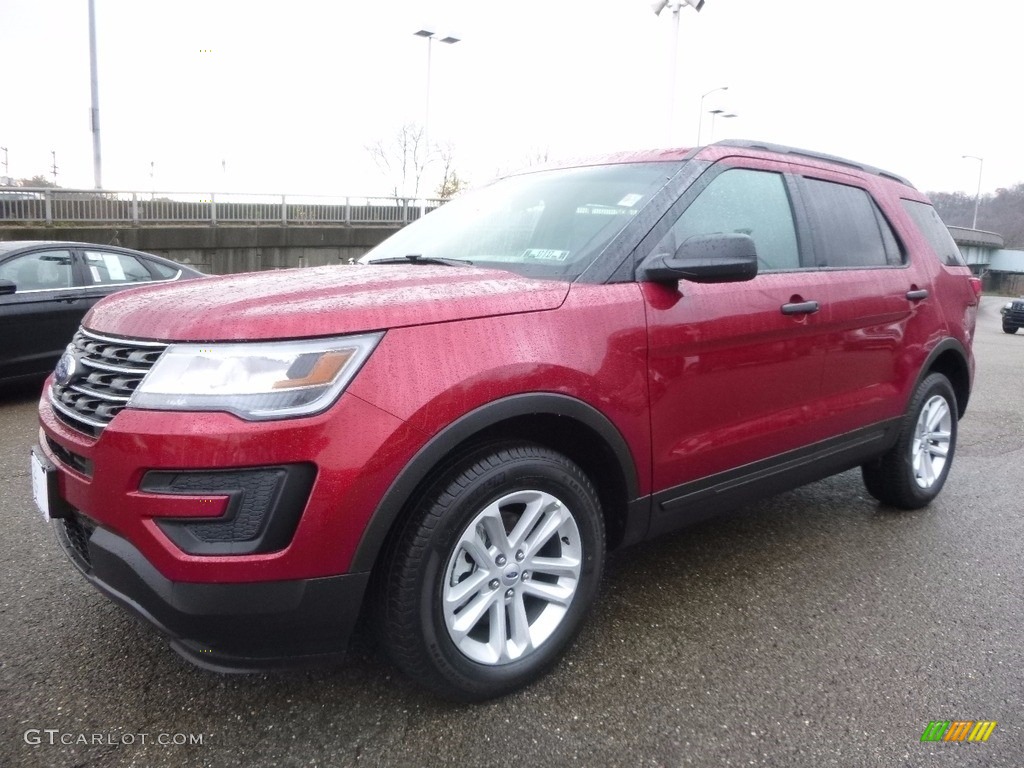 Ruby Red 2017 Ford Explorer 4WD Exterior Photo #117256612