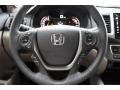 2017 Honda Pilot Beige Interior Steering Wheel Photo
