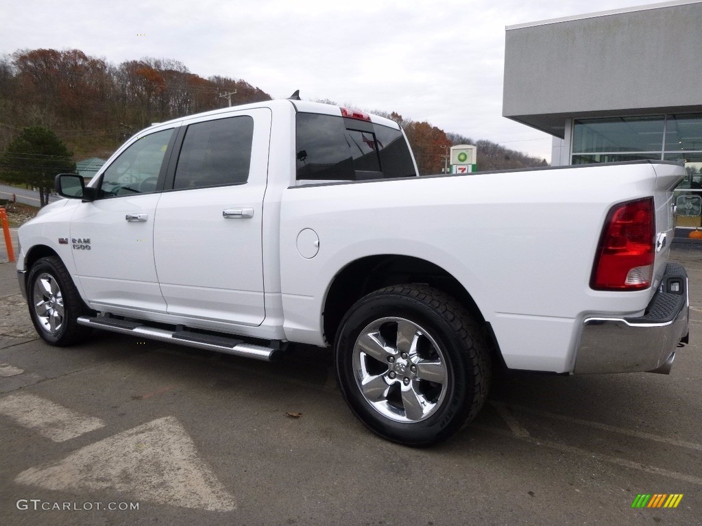 2014 1500 Big Horn Crew Cab 4x4 - Bright White / Black/Diesel Gray photo #2