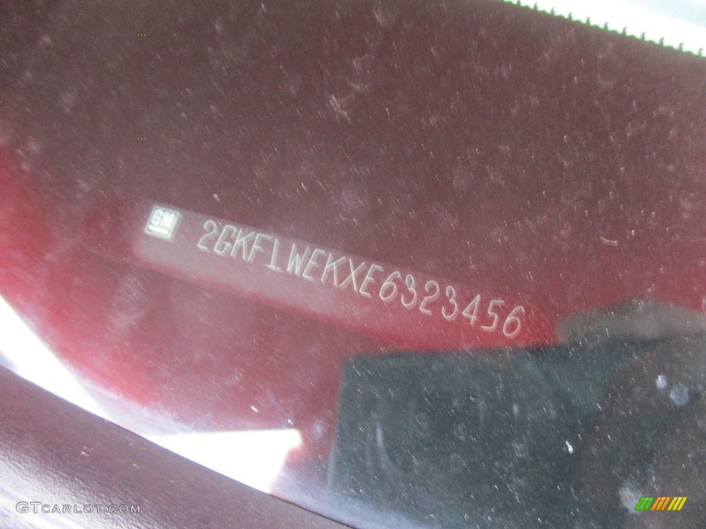 2014 Terrain SLE AWD - Crystal Red Tintcoat / Jet Black photo #5