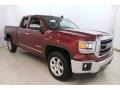 2015 Sonoma Red Metallic GMC Sierra 1500 SLT Double Cab 4x4  photo #1