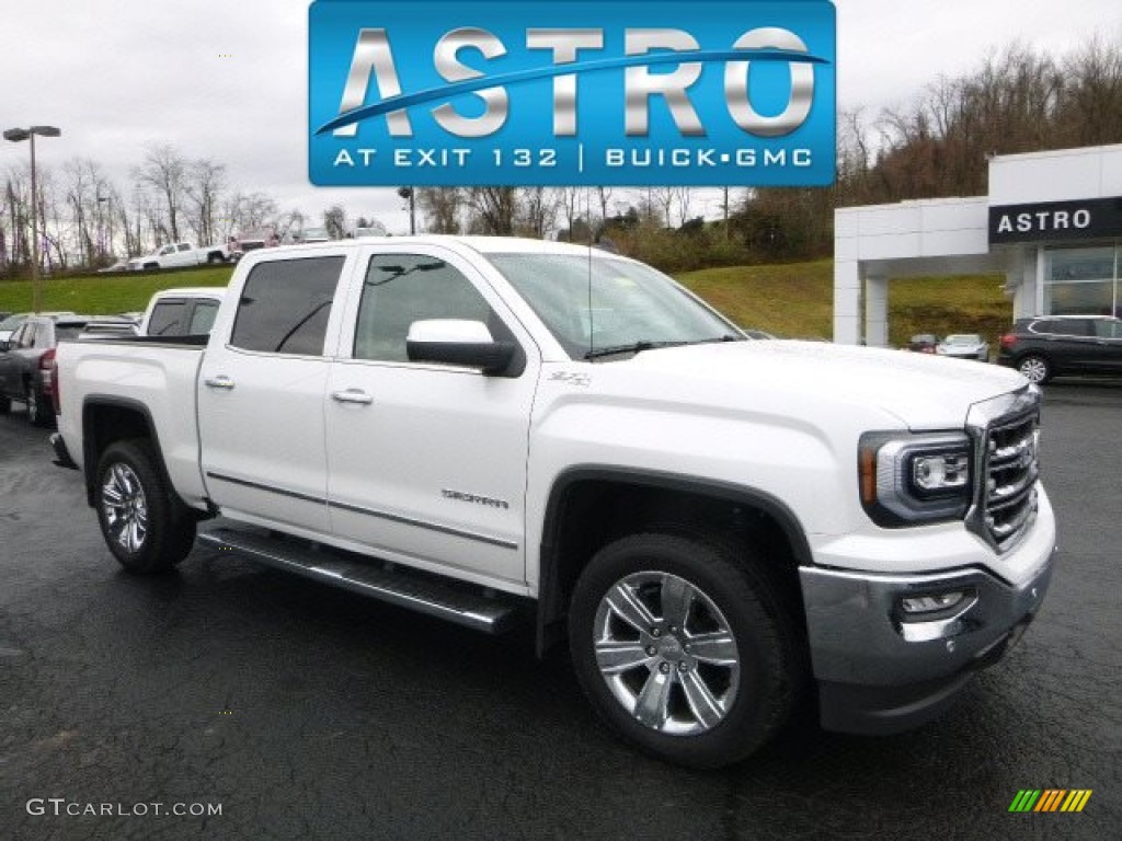 White Frost Tricoat GMC Sierra 1500