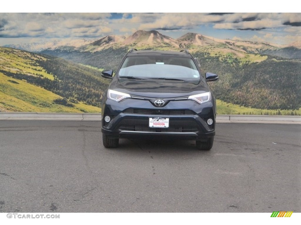 2017 RAV4 Platinum - Galactic Aqua Mica / Ash photo #2