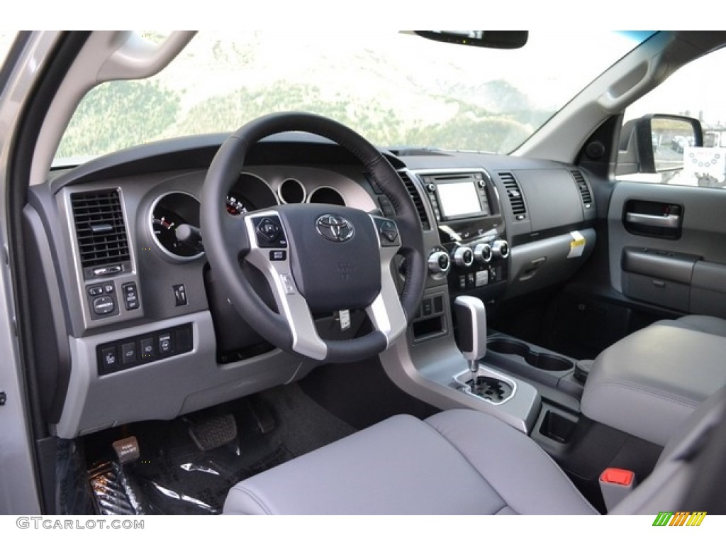 Graphite Interior 2017 Toyota Sequoia Limited 4x4 Photo #117260819