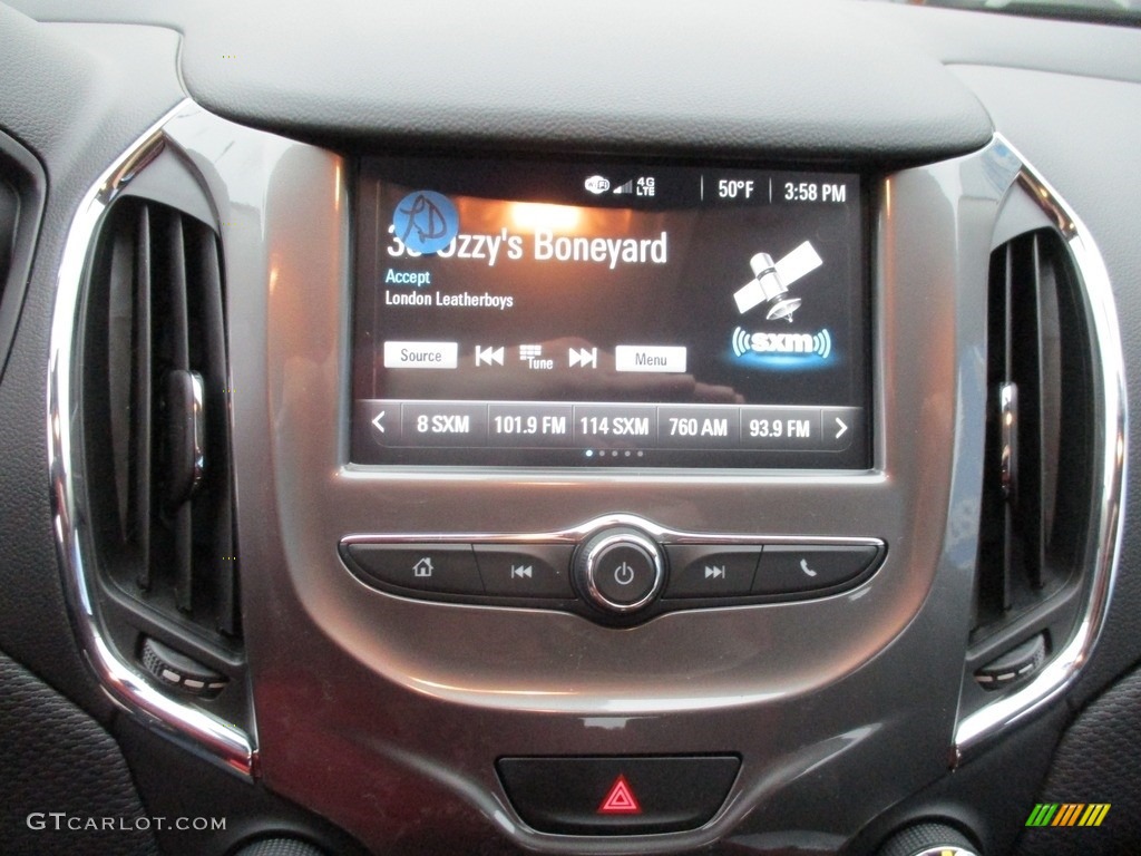 2017 Cruze LT - Pepperdust Metallic / Jet Black photo #16