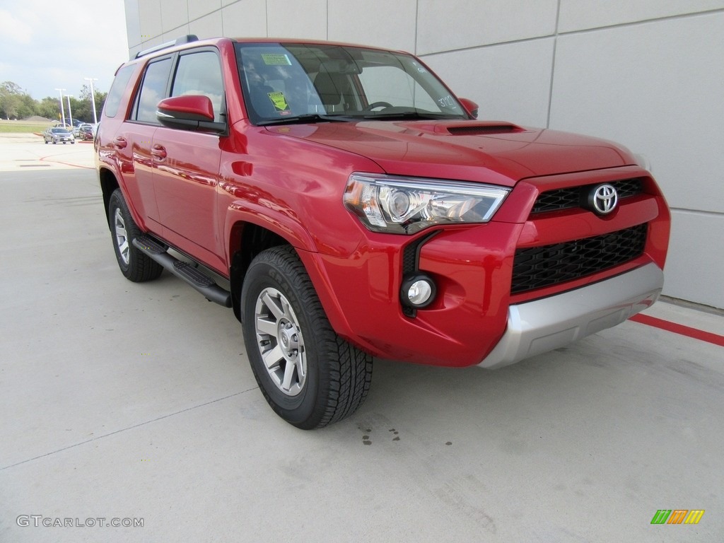2016 4Runner Trail Premium 4x4 - Barcelona Red Metallic / Black photo #2