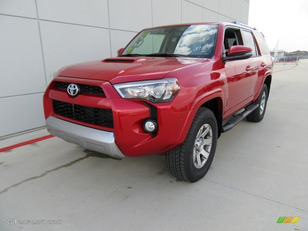 2016 4Runner Trail Premium 4x4 - Barcelona Red Metallic / Black photo #7