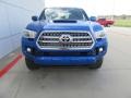 2017 Blazing Blue Pearl Toyota Tacoma TRD Sport Double Cab  photo #8