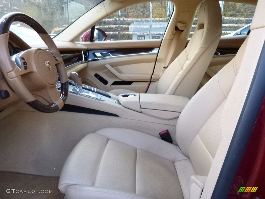 2010 Panamera 4S - Ruby Red Metallic / Luxor Beige photo #5