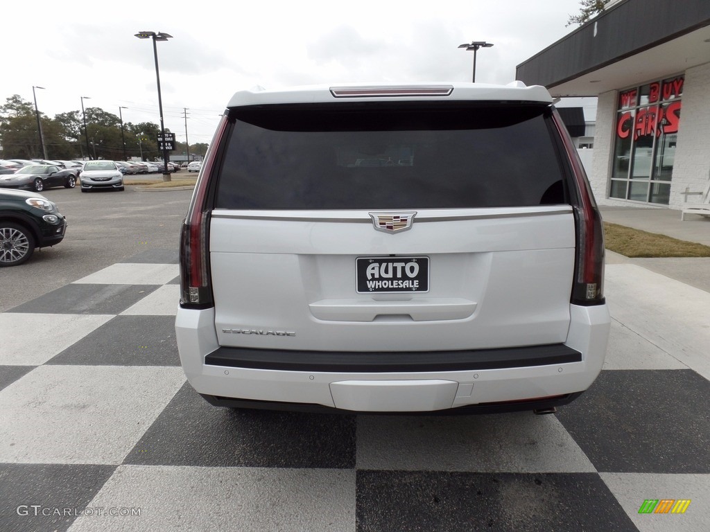 2016 Escalade Luxury 4WD - Crystal White Tricoat / Shale/Cocoa photo #4