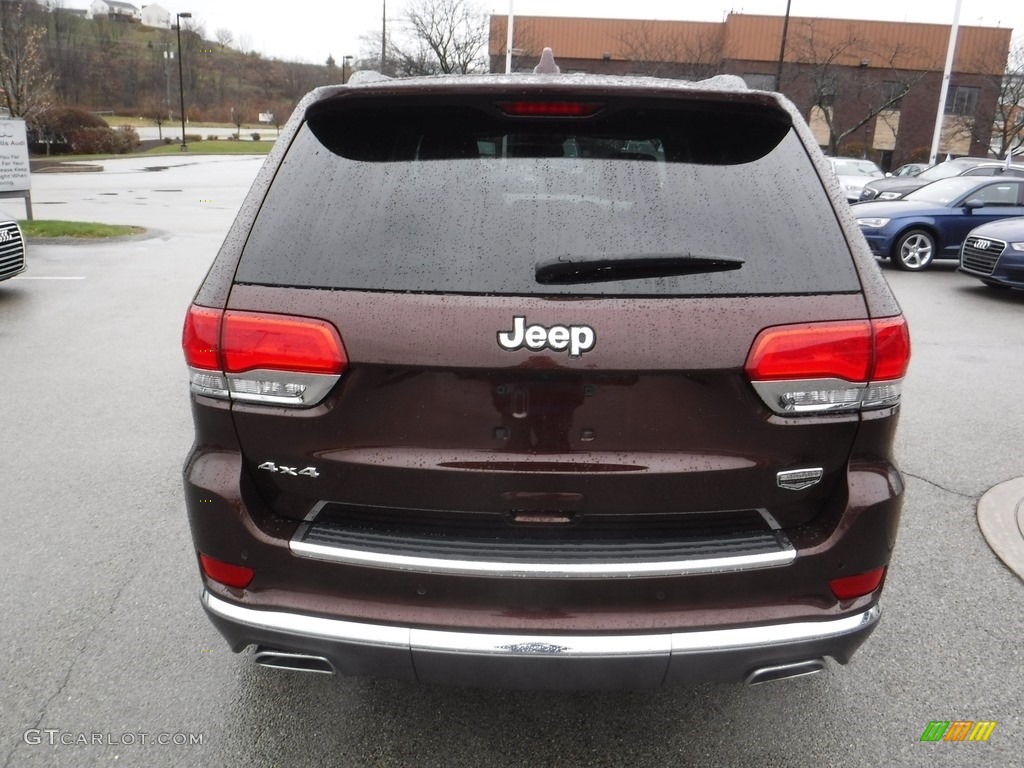 2014 Grand Cherokee Summit 4x4 - Deep Auburn Pearl / Summit Grand Canyon Jeep Brown Natura Leather photo #13