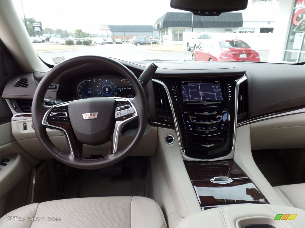 2016 Escalade Luxury 4WD - Crystal White Tricoat / Shale/Cocoa photo #15