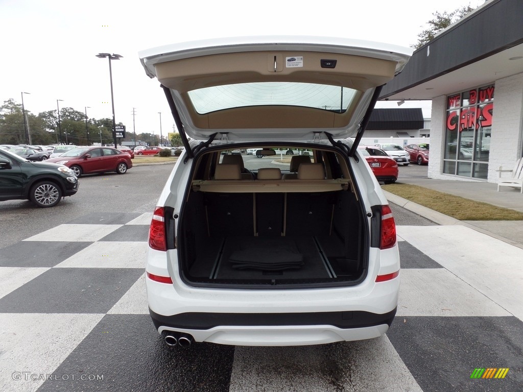 2016 X3 sDrive28i - Alpine White / Sand Beige photo #5
