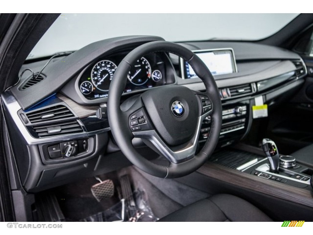 2017 X5 sDrive35i - Dark Graphite Metallic / Black photo #5