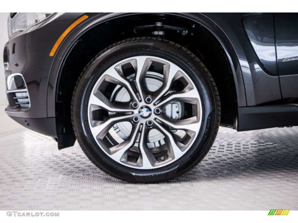 2017 X5 sDrive35i - Dark Graphite Metallic / Black photo #9