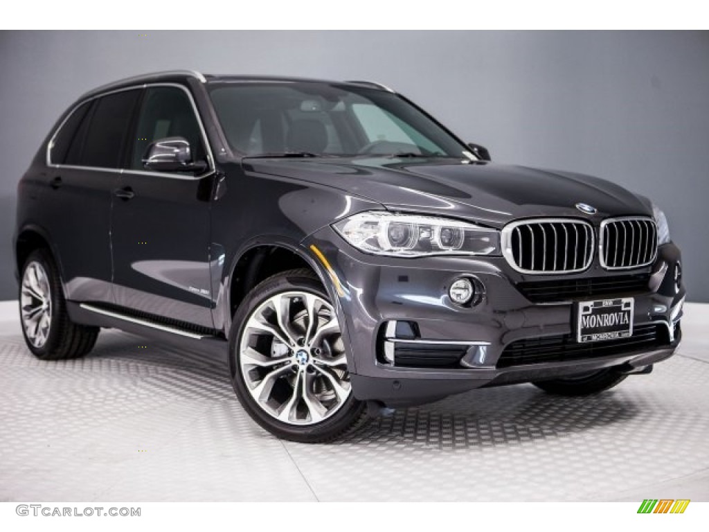 2017 X5 sDrive35i - Dark Graphite Metallic / Black photo #12