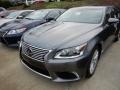 Nebula Gray Pearl 2017 Lexus LS 460 AWD Exterior