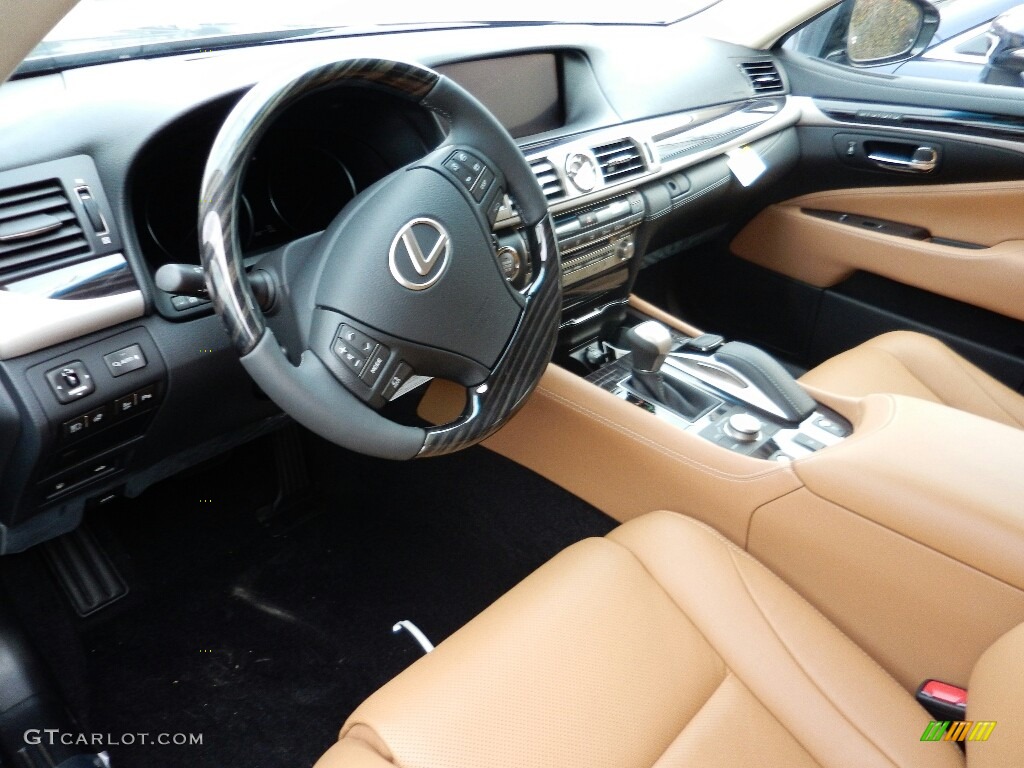 Flaxen Interior 2017 Lexus LS 460 AWD Photo #117266746