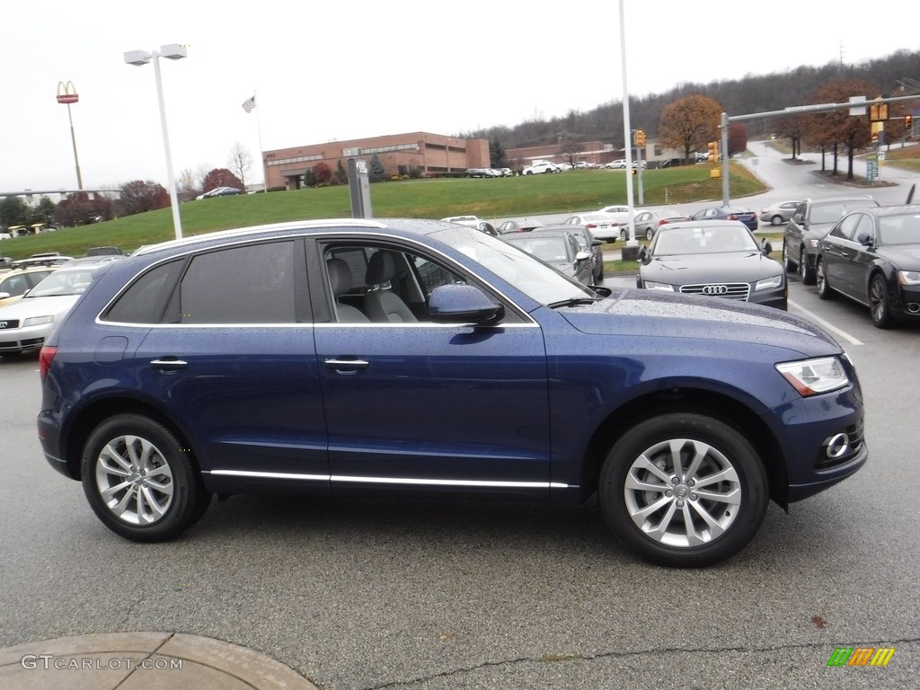 2016 Q5 2.0 TFSI Premium quattro - Moonlight Blue Metallic / Titanium Gray photo #9