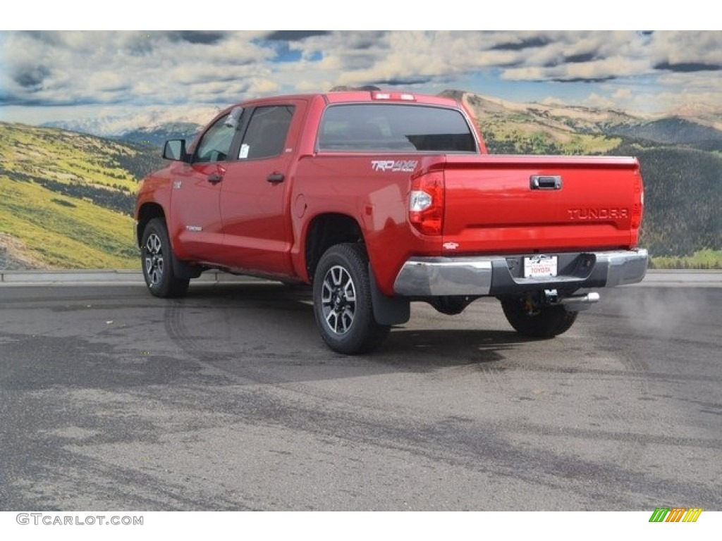 2017 Tundra SR5 CrewMax 4x4 - Barcelona Red Metallic / Black photo #3