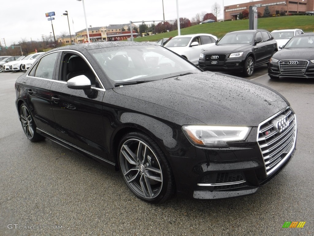Brilliant Black 2017 Audi S3 2.0T Premium Plus quattro Exterior Photo #117268267