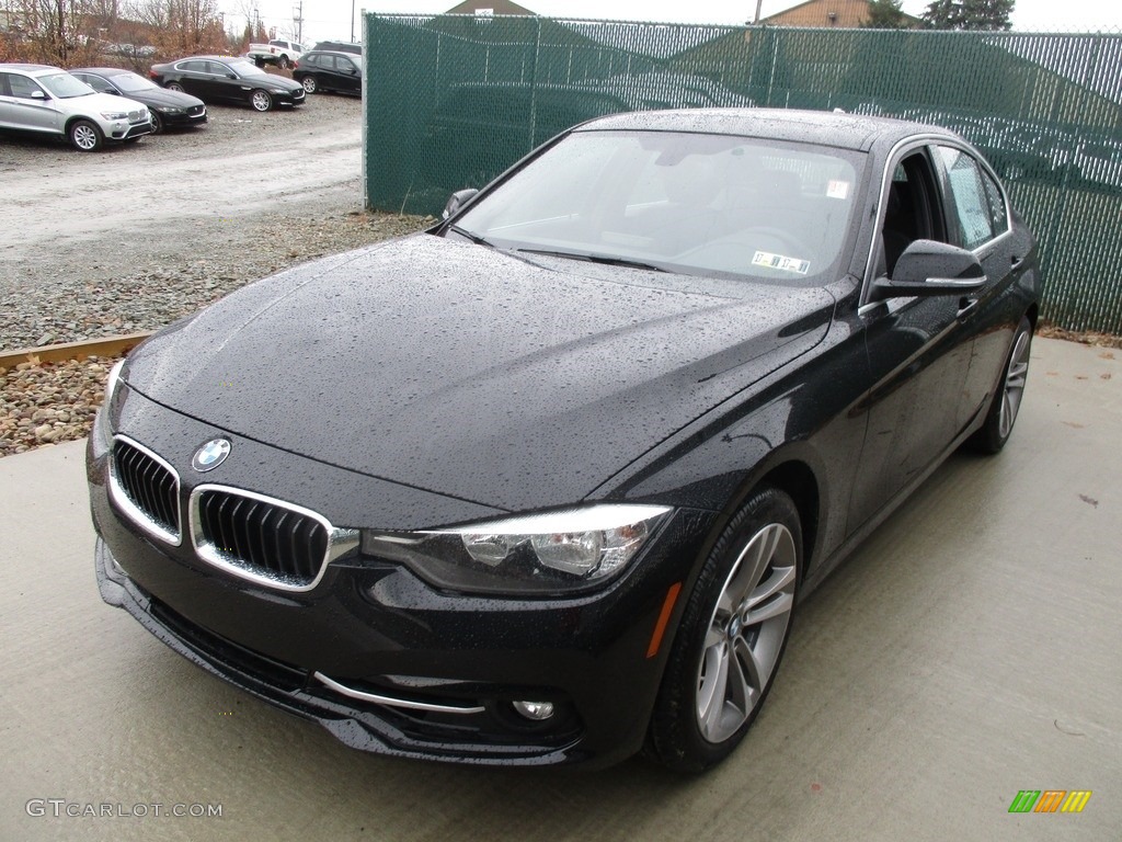 2017 3 Series 330i xDrive Sedan - Jet Black / Black photo #7