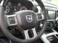 Black 2017 Ram 1500 Limited Crew Cab 4x4 Steering Wheel
