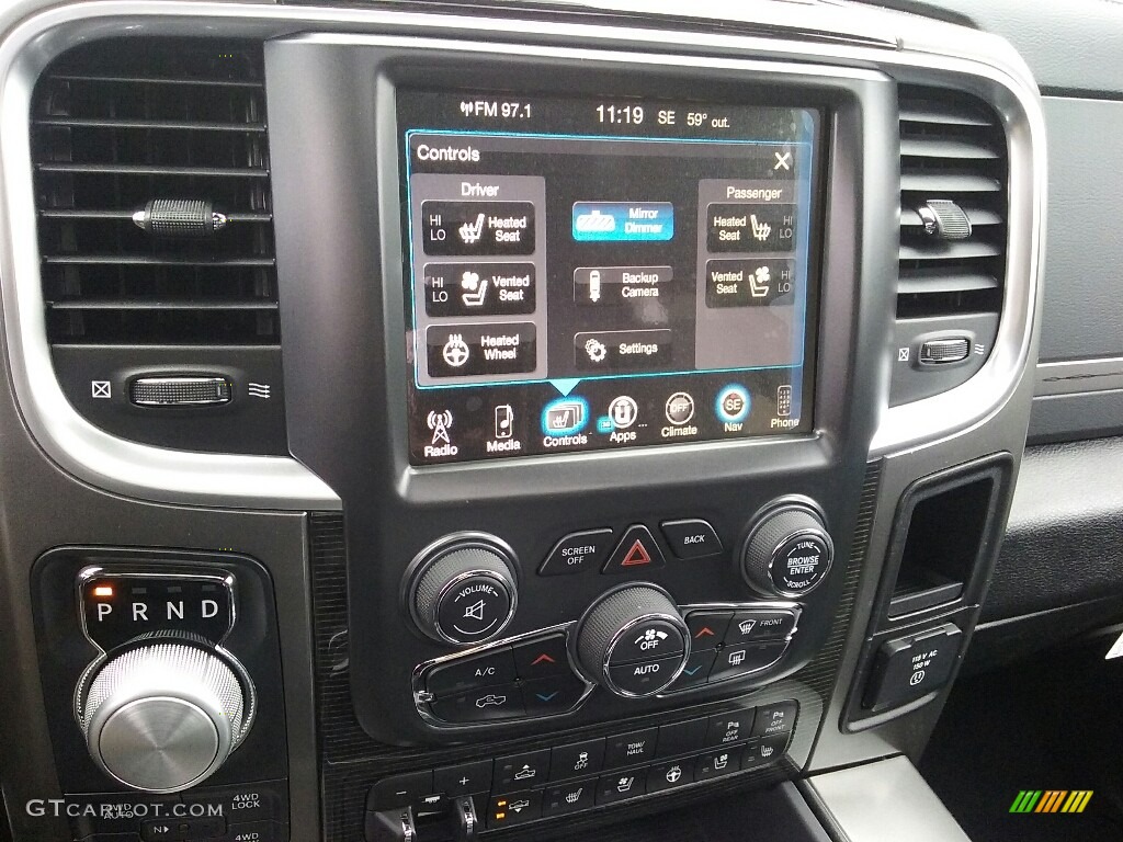 2017 Ram 1500 Limited Crew Cab 4x4 Controls Photo #117268630