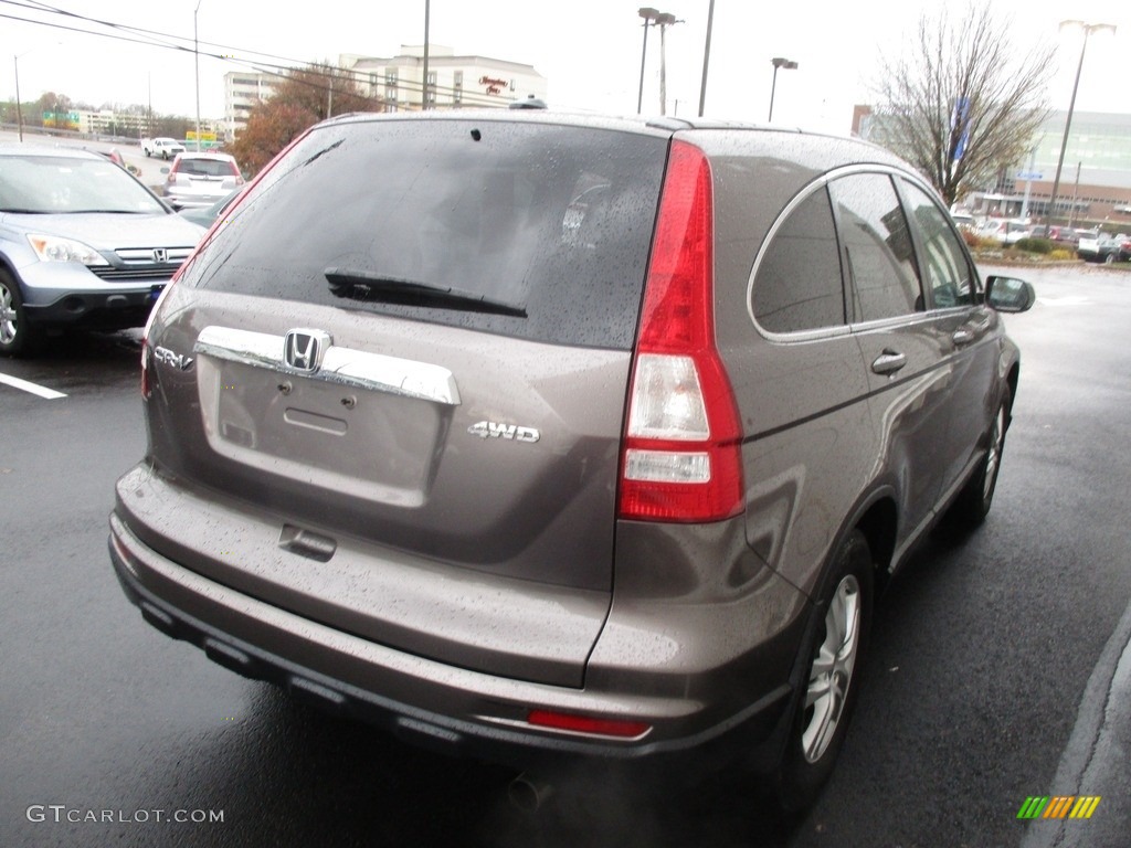 2011 CR-V EX-L 4WD - Urban Titanium Metallic / Black photo #6