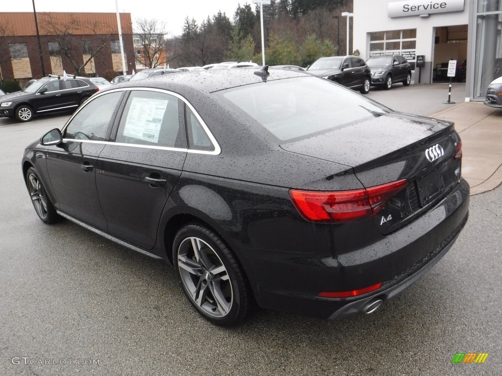 2017 A4 2.0T Premium Plus quattro - Mythos Black Metallic / Black photo #15