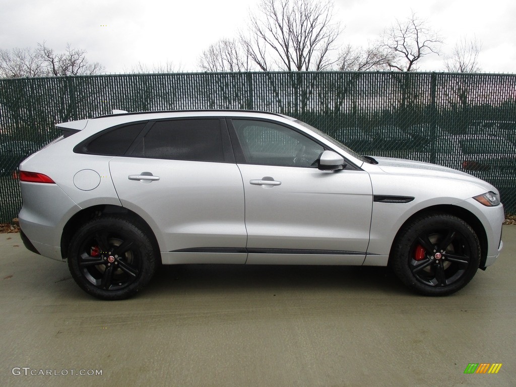 Rodium Silver 2017 Jaguar F-PACE 35t AWD S Exterior Photo #117269611