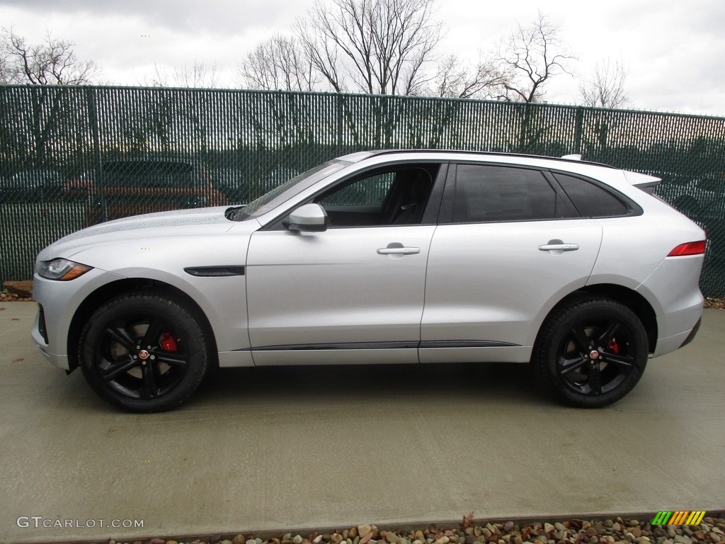 Rodium Silver 2017 Jaguar F-PACE 35t AWD S Exterior Photo #117269779